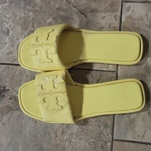 Tory burch sandels yellow